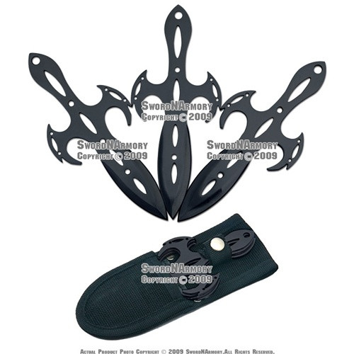 3 Piece 440 Stainless Steel Throwing Knife Set With Case 3 Piece 440 Stainless Steel Throwing Knife Set With Case