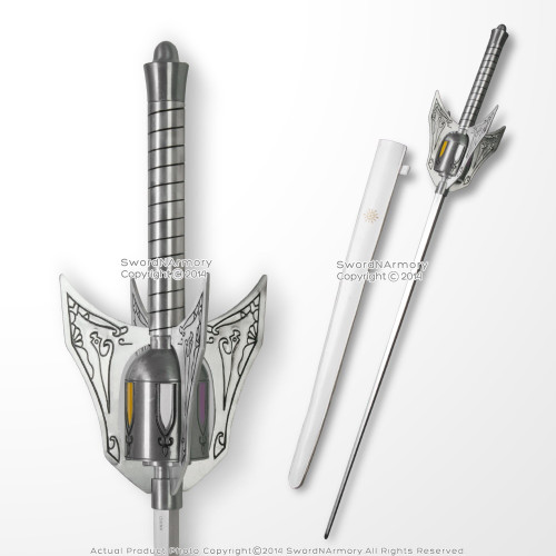 Weiss Schnee Myrtenaster Rapier Full Metal Fantasy Anime Sword w/ Sheath Cosplay