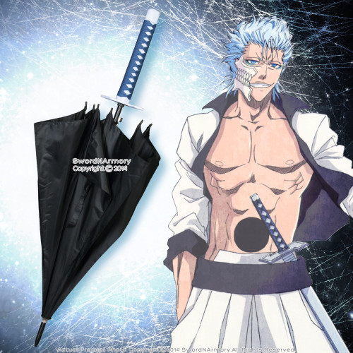 Licensed Bleach Anime Sword Umbrella Grimmjow Jaegerjaquez Pantera