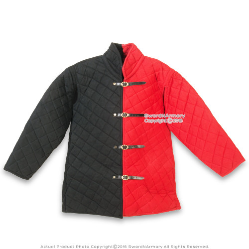 Small Size Medieval Gambeson Type II Aketon Jacket Padded Armor Coat SCA WMA BNR Small Size Medieval Gambeson Type II Aketon Jacket Padded Armor Coat SCA WMA BNR