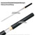 Musha Zatoichi Straight Sword Glossy Finish Sharp Blade