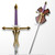 41.5" Princess Zelda Female Sword Purple Handle Anime Video Game Replica Cosplay