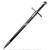 36" Templar Crusader Medieval Knight's Arming Sword LARP Cosplay