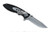 Spring Assist Open Folder Knife Ridged Blade G10 Handle