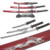 4 Pcs Dragon Slayer Samurai Katana Sword Set Red New