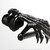 Black Zombie Gear Demon Bones Tri-Bladed Fantasy Skull Hand Claw