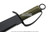 Black Commando Knife Camping Survival Jungle Machete with  Camo Carrying Sheath