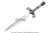 13" Knights of Templar Short Sword Historical Mason Ceremonial Dagger 4 Styles