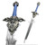 47'  Royal Guard Sword Alliance Lion Sigil Movie Prop Replica