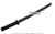 Black wooden bokken wakizashi size Training Short Sword