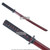 REd wooden bokken wakizashi size Training Sword