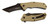 Defcon TX030 Proelia Recurve Tanto Point D2 Steel Blade Ball Bearing Liner Lock G10 Handle Tactical Folding Knife (variety of handle colors and blade finishes)
