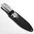 9" 3 Pcs Fixed Blade Stainless Steel Throwing Knife Set with Dragon Engraved