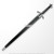 Medieval Style Warriors Viking Battle LongSword with Scabbard Spring Steel Blade