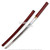 Shirasaya Samurai Katana Sword Sharp Hand Honed Blade w/ Bushido Kanji Engraved