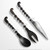 Handmade Medieval Iron One Piece Fork Spoon Knife Utensils Cutlery Set Camp Kits