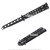 8.75" No Edge Stainless Steel Finish Practice Butterfly Training Knife