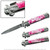 9 Inch Marble Single Edge Stiletto w/ Stainless Steel Fittings