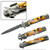 9 Inch Marble Single Edge Stiletto w/ Stainless Steel Fittings 9 Inch Marble Single Edge Stiletto w/ Stainless Steel Fittings