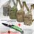 Sling Pack Shoulder Pack & Knife Combo