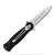 Spring Assisted Streamlined Tactical Pocket Folding Knife Straight Blade