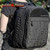 Yakeda Backpack Multi-function Hiking Camping School Travel Tactical Black