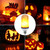 5 Pcs Texsens LED Fire Bulbs E26 4 Modes Upside Down Flame Effect Light Vintage Lamp