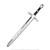 34" Medieval Knight Kid Foam Arming Sword Cosplay Weapon LARP Toy Fantasy