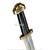 38.5" Viking Sword Steel Medieval Cosplay Norwegian LARP SCA with Scabbard