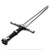 41.5" FOAM Fantasy Geralt Witcher Steel Sword Long Video Game Television Cosplay