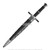 15" Witcher Geralt Letter Opener Dagger Sword Steel Fantasy Video game TV Anime