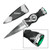 7.25" Irish Dirk Dagger Stainless Steel with Green Gem Harp Handle