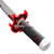 Tanjiro Sun Breathing 30” Plastic Child-Sized Demon Katana Samurai Sword Cosplay