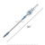 39" Silver Blue Fantasy Spear Staff Foam Anime Video Game Cosplay Costume Prop