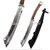 32" Heavy Weighted Machete Manganese Steel Battle Ready Full Tang Leather Sheath