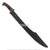 33.5" Cutlass Machete Manganese Steel Battle Ready Full Tang Leather Sheath