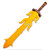 39.5" Great Flameblade Sword Zelda Link Fire Fantasy Video Game Cosplay Prop