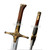 42.5" Iris Olgierd Foam Sword Geralt Witch Scimitar Fantasy Video Game Medieval