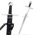 7018 36" Function Arming Short Sword Medieval Sharp Tang XVI Type W Pommel 1 Guard