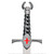 15" Knight Family Dagger Father Sons Stainless Steel Decorative Style 5
