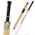 42" Jian Functional 75 Mn Spring Steel Sharp Full Tang Chinese Han Sword Gold