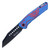 7.75" Spring Assisted Folding Pocket Knife Zelda Link Legend Kingdom Tears Gree