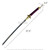 38" Amenoma Kageuchi Stainless Steel Katana Samurai Sword Impact Video Game Prop