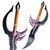 Munetoshi 26" Silver Kasaka Venom Fang Dagger Solo Foam Replica Anime Cosplay Prop