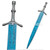Munetoshi 41" Foam Dark Moon Greatsword Anime Replica RPG Ring Cosplay Display Prop Costume