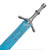 Munetoshi 41" Foam Dark Moon Greatsword Anime Replica RPG Ring Cosplay Display Prop Costume