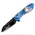 8" Dragon Ball Folding Tactical Pocket Knife Camping Cosplay
