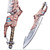 32" Foam Monster Hunting Video Game Wild Hope Dagger Halloween Costume Cosplay Prop Replica