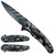 Shark Folding Knife Black And Grey