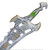 39.5" Crota Foam Sword Replica Costume Hive Destiny Game Cosplay Guardian Prop